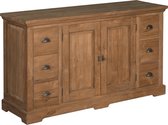 Dressoir | bologna | gerecycled teakhout | greywash | 160 x 50 x 90(h) cm