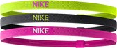Nike Elastic Hairbands 3Pk Haarbandjes Unisex - Vol/Bla/Pin