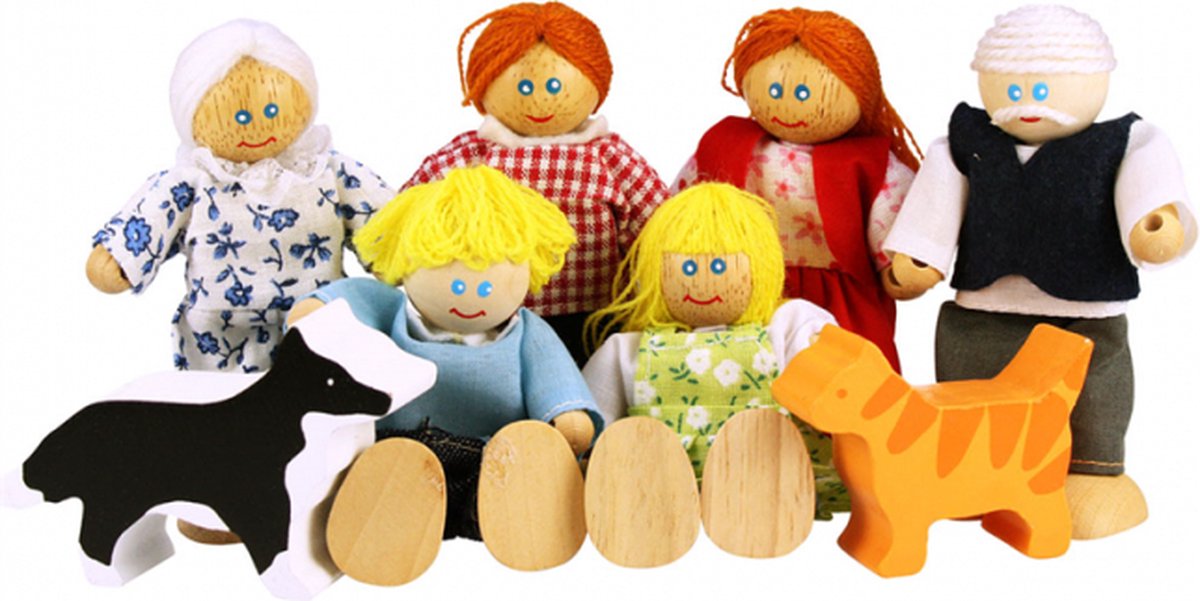 Poppenhuis Familie BigJigs JT117 — afbeelding 7