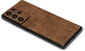 ScreenSafe Skin Galaxy S21 Ultra Cognac  Croco