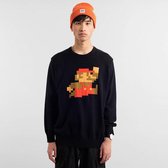 Dedicated - Mora Super Mario - Unisex - Sweater - Zwart - L