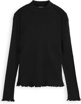 Scotch & Soda Longsleeve meisje zwart maat 164