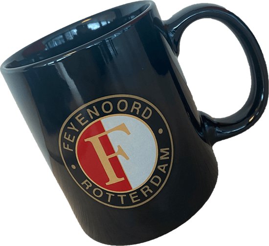 Feyenoord Mok Logo, zwart