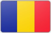 Vlag Roemenië - 100 x 150 cm - Polyester