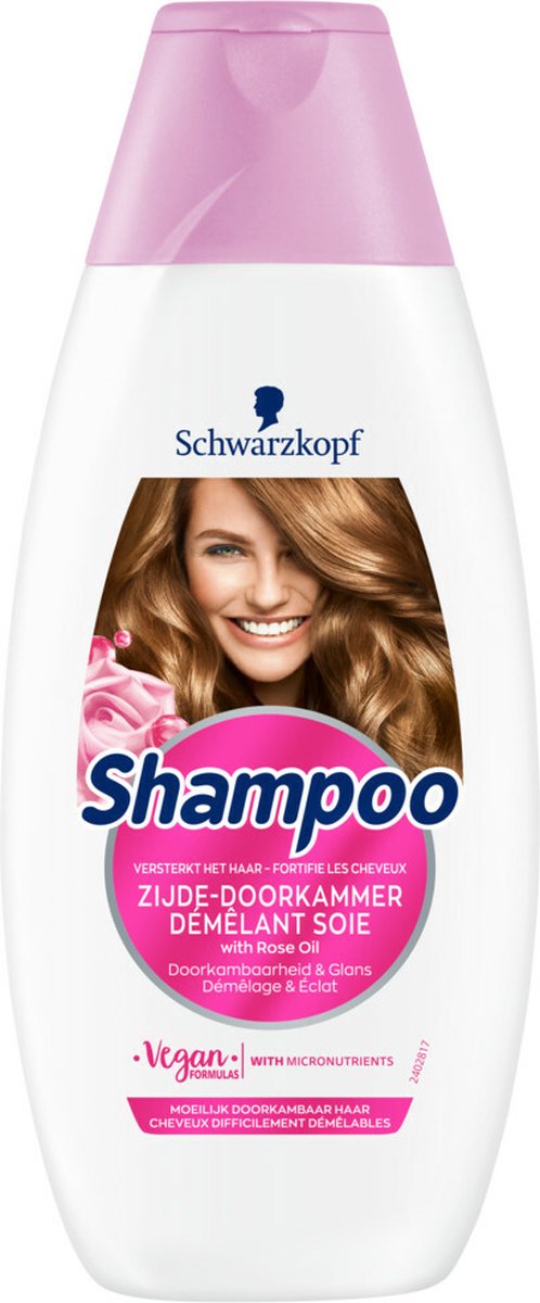 Schwarzkopf Shampoo Zijde-Doorkammer 400ML