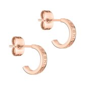 Liebeskind Dames Hoop staal One Size Roos 32016817