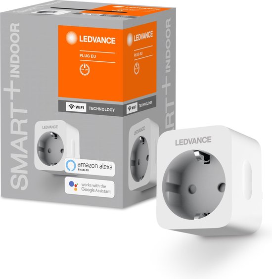 Slim stopcontact via Wifi aan/uit - met energiemeter - Smart plug SMART +  WiFi EU | bol.com