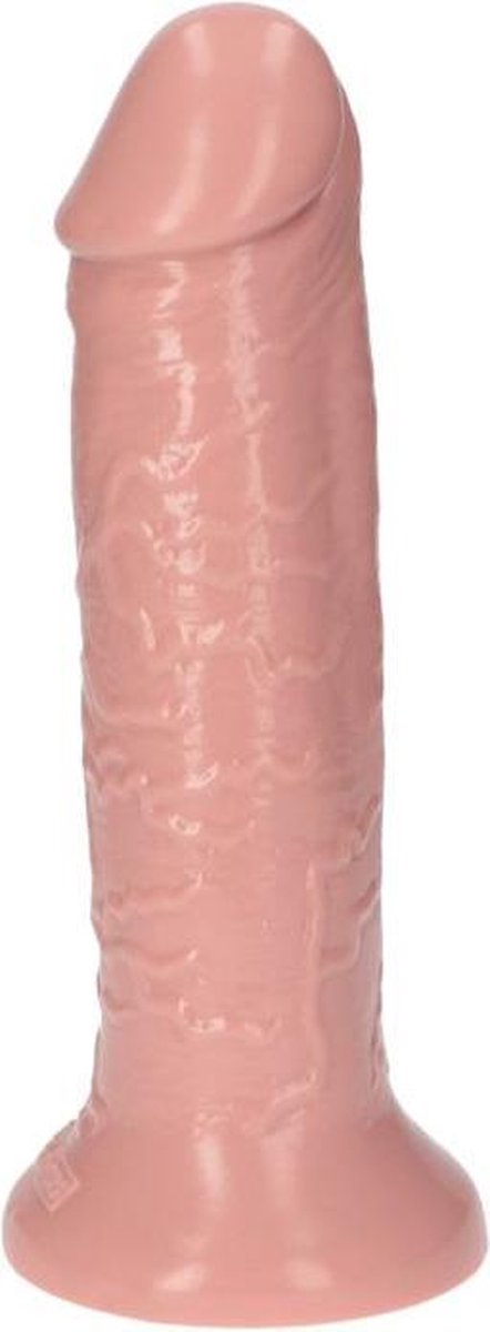 Goedkoopste Dildo Sansone - 25,5 cm - Made in Italy - Biobased - Ftalaten vrij - beige