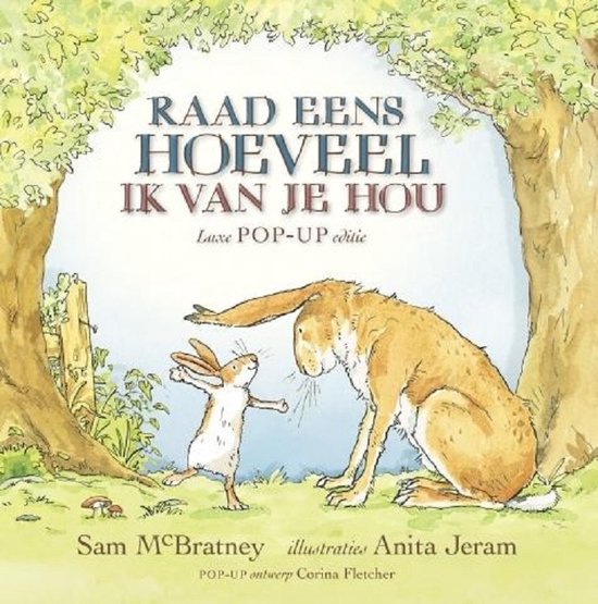Cover van het boek 'Raad eens hoeveel ik van je hou pop-up versie'