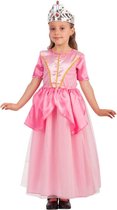 Carnival Toys Verkleedjurk Prinses Meisjes Satijn Roze One-size