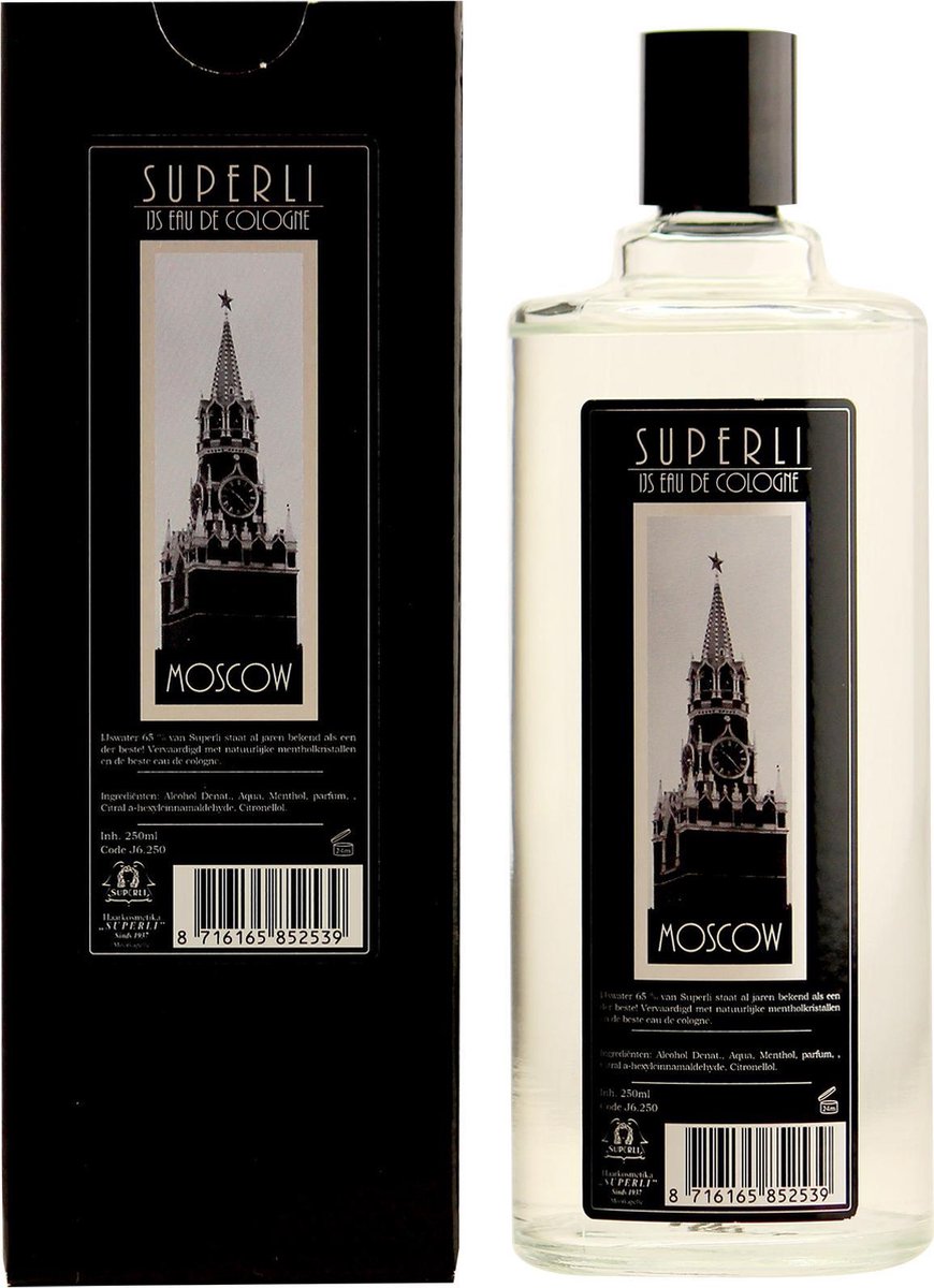 Superli Moscow IJs Eau de Cologne 250 ml