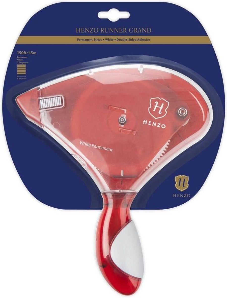 Fotoplakkers - Henzo - Taperunner Grand - Runner Grand - 45 meter - Wit - Permanent