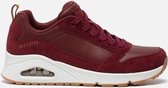 Skechers Uno Solid Air sneakers rood - Maat 40