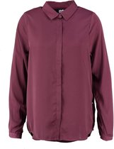 Catwalk junkie soepele bordeaux rode blouse - Maat S