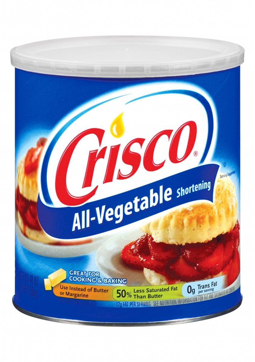 Crisco All-Vegetable shortening - 1360 gr.