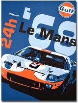 24 Hours Of Le Mans Print Poster Wall Art Kunst Canvas Printing Op Papier Living Decoratie 50x70cm Multi-color