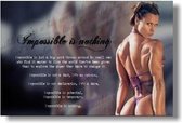 Bodybuilding Fitness Print Poster Wall Art Kunst Canvas Printing Op Papier Living Decoratie 50x75m Multi-color