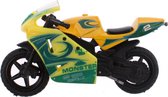 motor Super Bike geel/groen