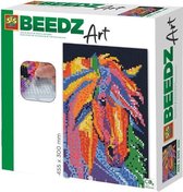 strijkkraalkunstwerk Beedz Art paard 45,5 x 30 cm 9-delig
