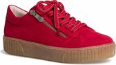 Marco Tozzi Dames Sneaker 2-2-23721-26 500 rood F-breedte Maat: 41 EU