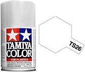 Tamiya TS-26 White - Gloss - Acryl Spray - 100ml Verf spuitbus