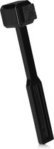 kwmobile stylus schoonmaakborstel - Voor het schoonmaken van naalden - Zacht en veilig - Antistatisch - Platenspeler accessoire - Zwart