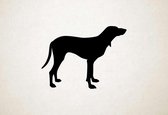 Silhouette hond - Ariegeois - Ariegeois - S - 42x57cm - Zwart - wanddecoratie