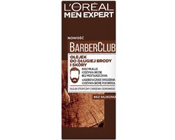 L'Oreal - Men Expert Barber Club Long Beard & Skin Oil Overgrowth Mężczyzn 30Ml