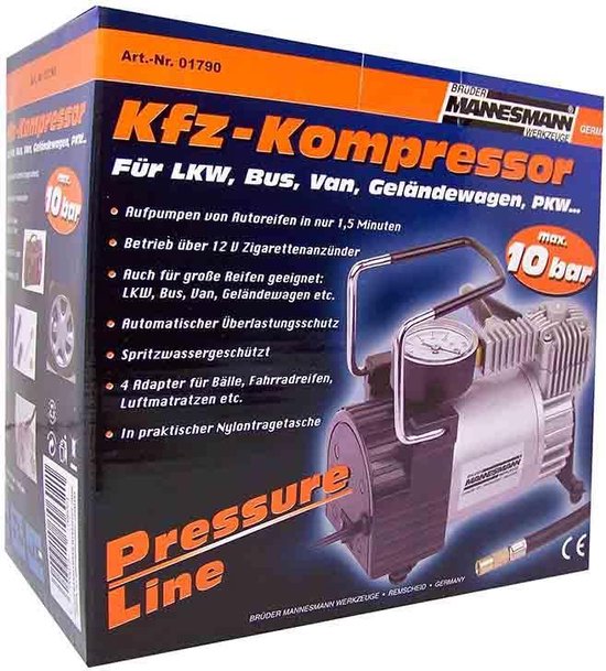 Brüder Mannesmann 01790 Compressor - 10 bar