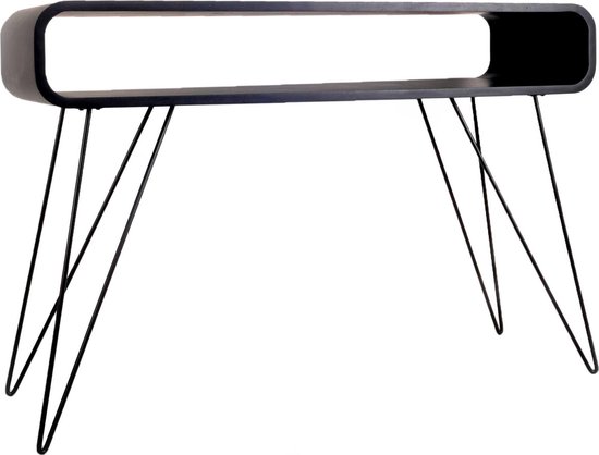 Nauwkeurigheid Ontwaken wassen XL Boom - Metro Design side table - zwart | bol.com