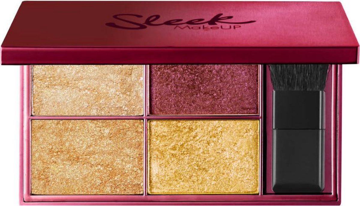 Fire It Up MODA SUNSET VIBES Highlighter-Palette – Perfekt Für Einen Strahlenden Glow!