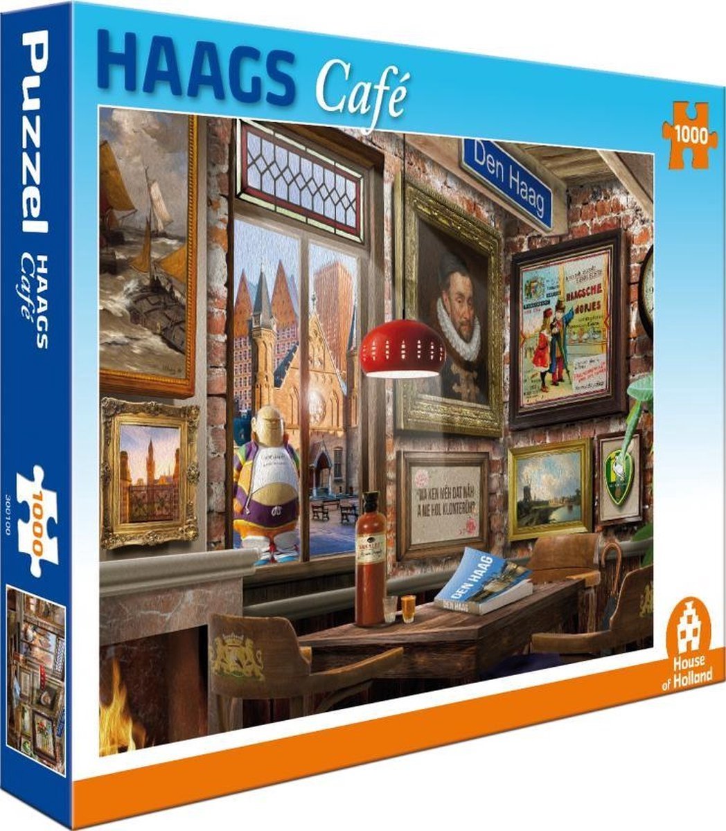 Haags Café Puzzel (1000 stukjes)