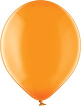 Ballonnen - Oranje - Crystal - 30cm - 100st.