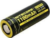 Nitecore IMR 18490 Oplaadbare Batterij  Li-Ion 1100mAh Flat Top