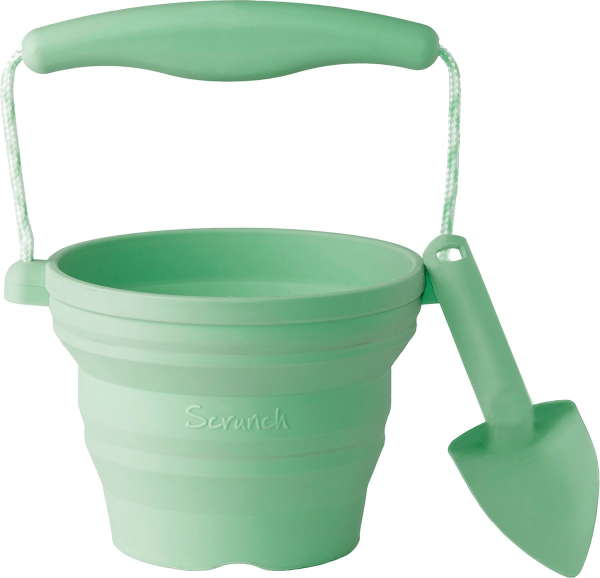 Goedkoopste Scrunch Emmertje met Schepje - Munt