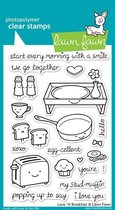 Love 'N Breakfast Clear Stamps (LF365)