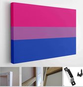 Sexual identity pride flags set, LGBT symbols. Flag gender sexe gay, transgender, bisexual, lesbian and others - Modern Art Canvas - Horizontal - 1681461886 - 50*40 Horizontal