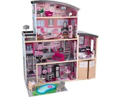 Product: KidKraft Houten Poppenhuis Sparkle Mansion, van het merk KidKraft