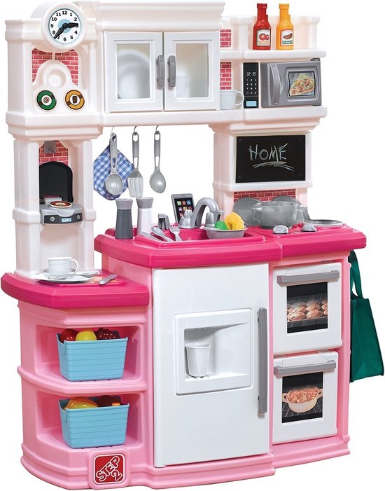 Step2 Great Gourmet Speelkeuken voor kinderen in Roze - Speelkeukentje van  plastic /... | bol.com