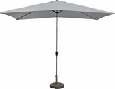 Kopu® rechthoekige parasol Bilbao 150x250 cm - Light Grey