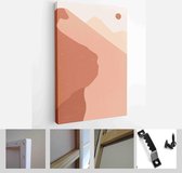 Abstract landscape poster collection. Set of contemporary art print templates. Nature backgrounds for your social media - Modern Art Canvas - Vertical - 1813494790 - 115*75 Vertica