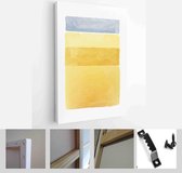 Set of Abstract Hand Painted Illustrations for Wall Decoration, Postcard, Social Media Banner, Brochure Cover Design Background - Modern Art Canvas - Vertical - 1862505814 - 80*60