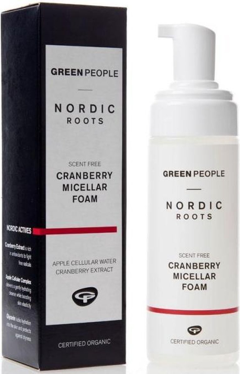 Green People Nordic Roots Cranberry Micellar Foam 150ml
