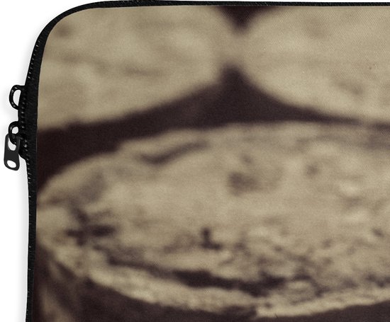 Housse ordinateur 13 pouces 34x24 cm - Liège - Housse Macbook & Laptop Close-up of corks - Housse ordinateur portable avec photo