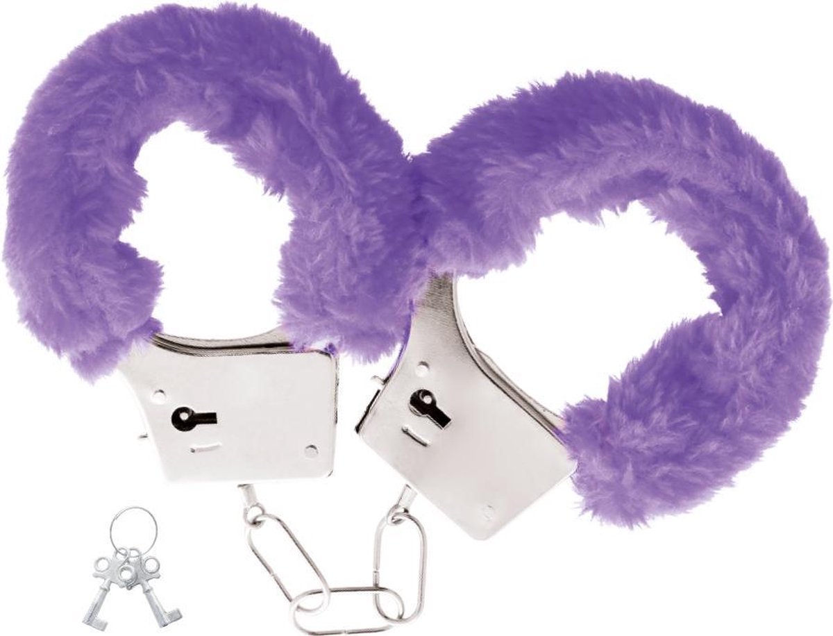 Darkness Bondage - Fluffy Handboeien - Paars