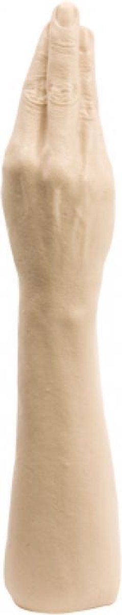 Goedkoopste Doc Johnson Built In America realistische dildo The Handkin beige - 40,13 cm