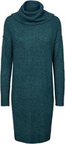 Vero Moda Jurk Vmluci Ls Cowlneck Dress 10250843 Sea Moss Dames Maat - L