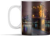 Mok - De John A. Roebling Suspension brug en de skyline van Cincinnati in de VS - 350 ml - Beker