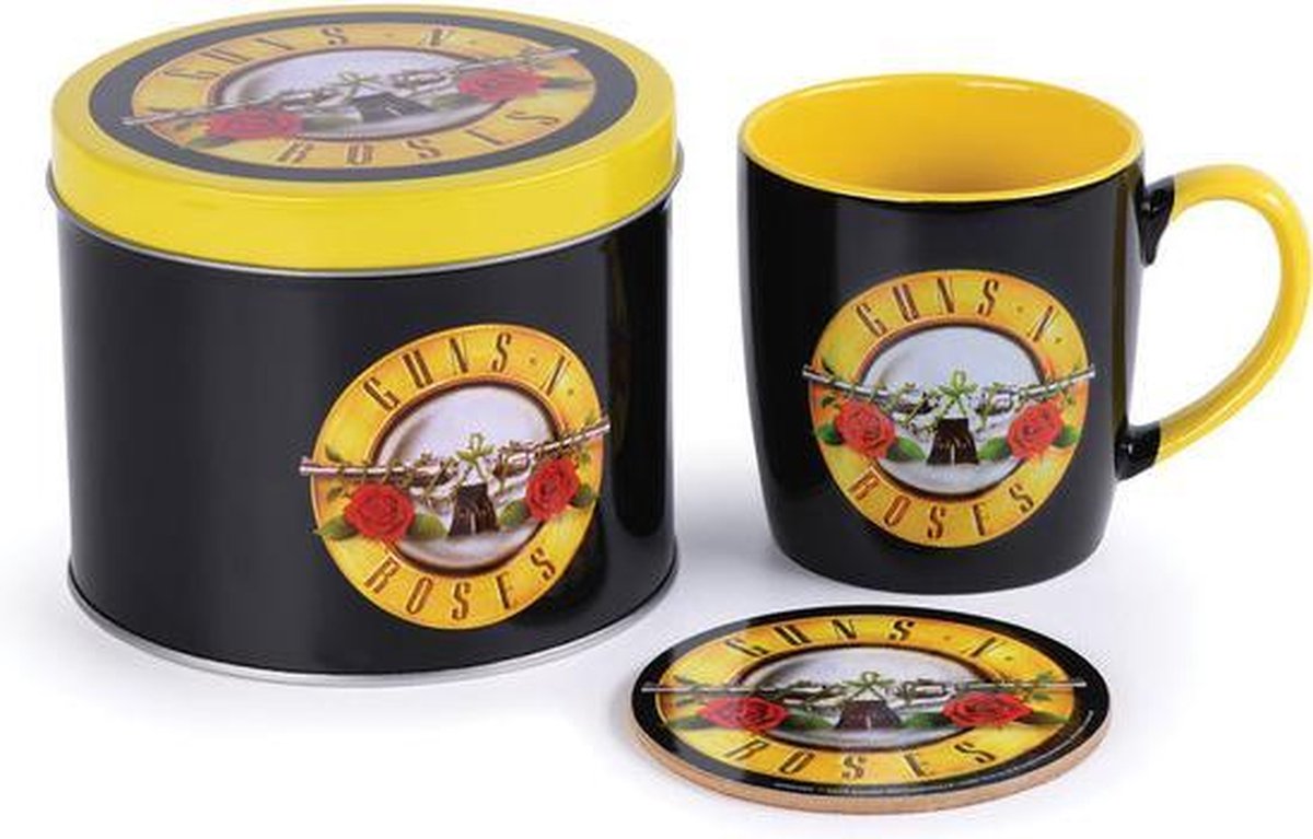 Guns N Roses Mug Coaster Gift Set