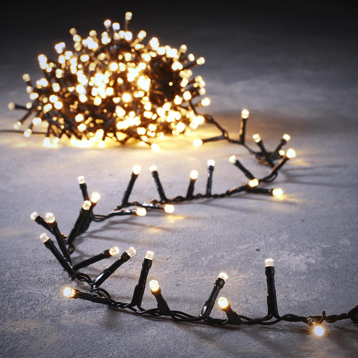 Luca Lighting Diamond Snakelight Kerstboomverlichting met 2000 LED Lampjes - L4300 cm - Warm Wit